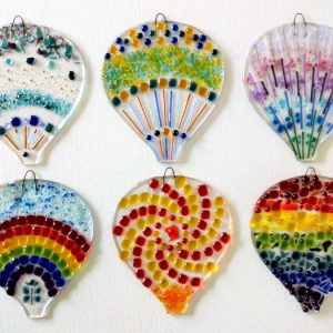Bristol hot air balloon fused glass workshop