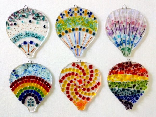 Bristol hot air balloon fused glass workshop