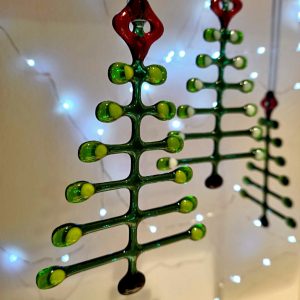 Fused Glass Christmas Tree