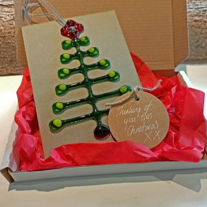 Fused Glass Christmas Tree