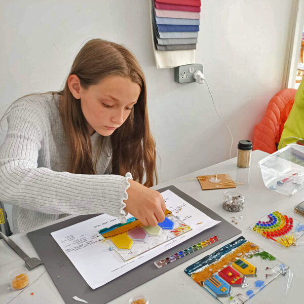 childrens fused glass workshop