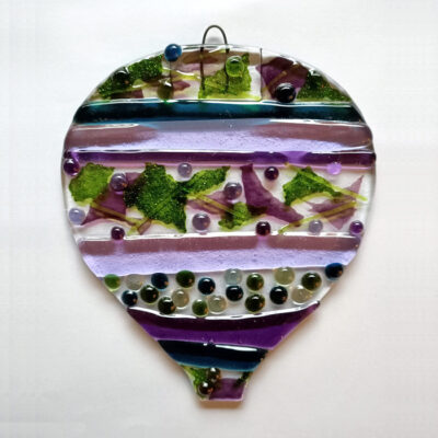 Fused glass balloon workshop